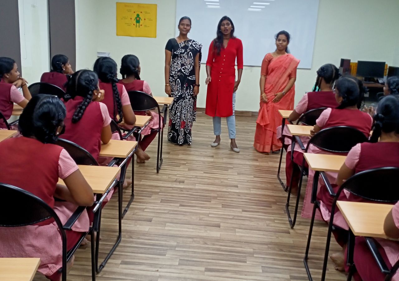 Motivational Session at Mary Club Jadhav Hr.Sec School